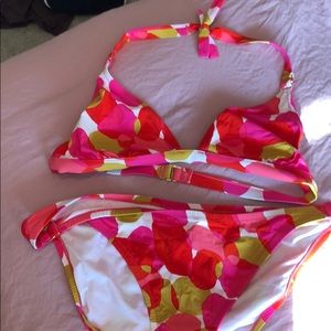 J crew colorful bikini